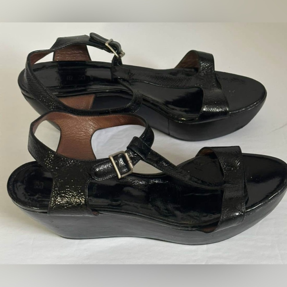 Marni Black Strappy Sandals